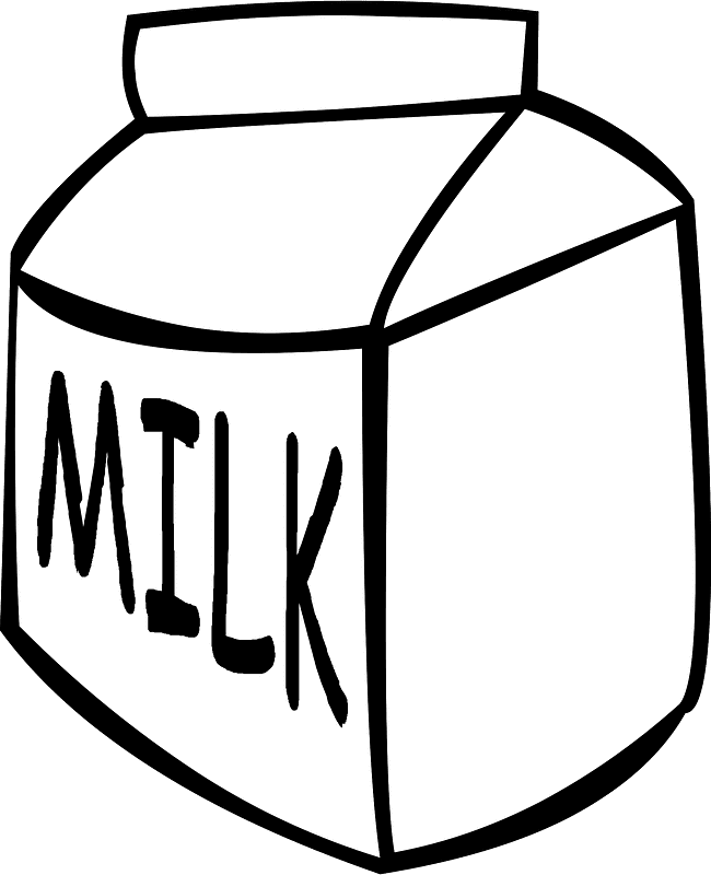 Milk clipart transparent for free