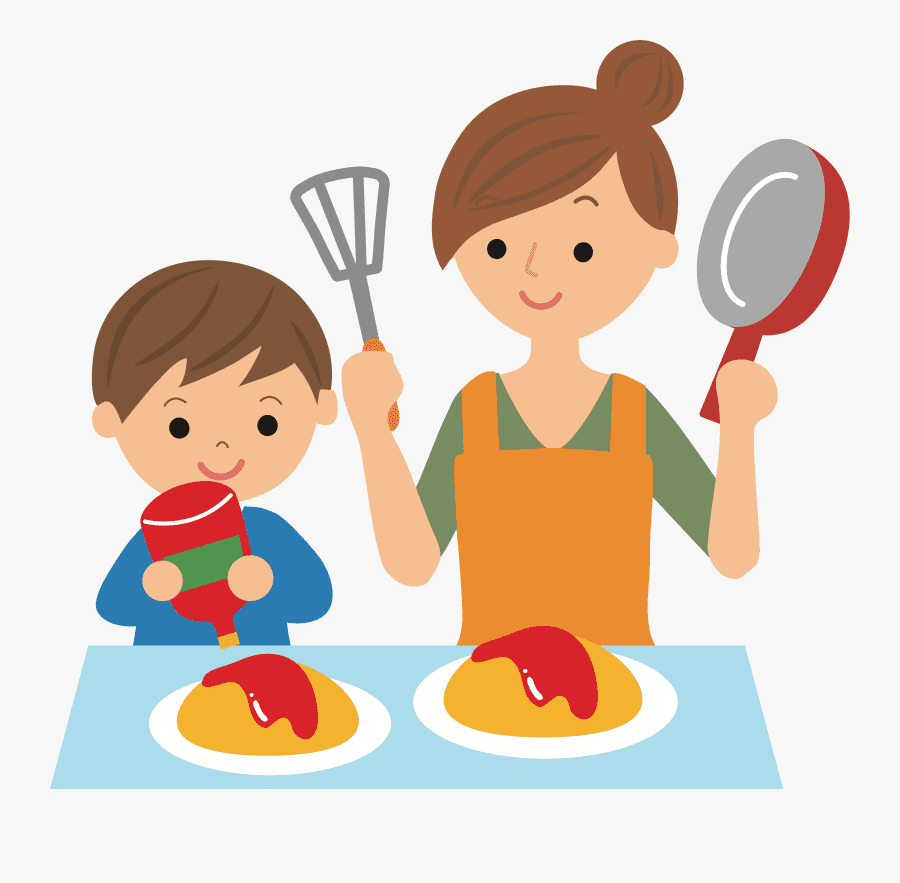 Mom Cooking clipart 4