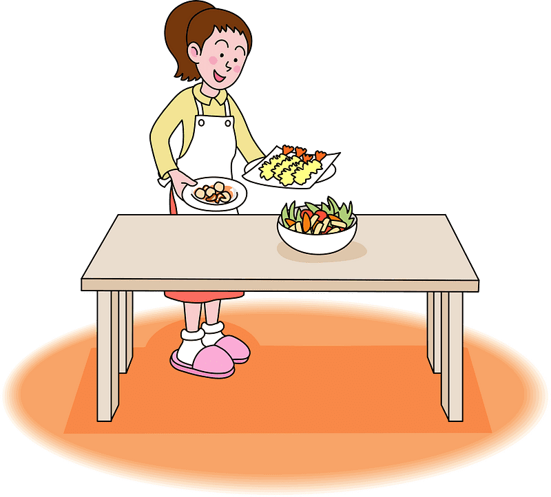Mom Cooking clipart 5