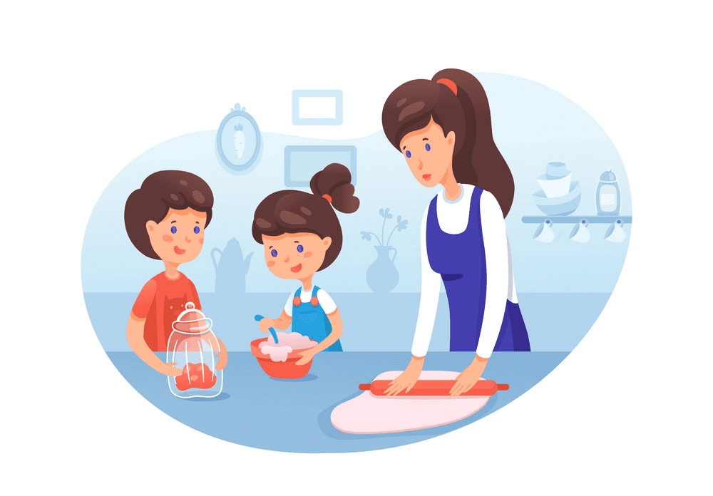 Mom Cooking clipart png free