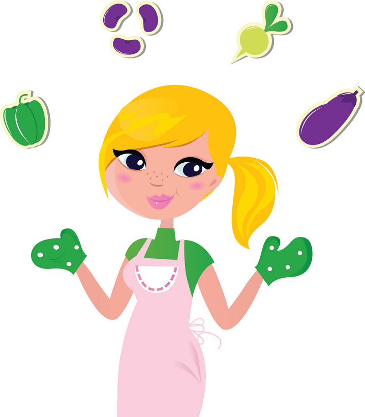 Mom Cooking clipart png image
