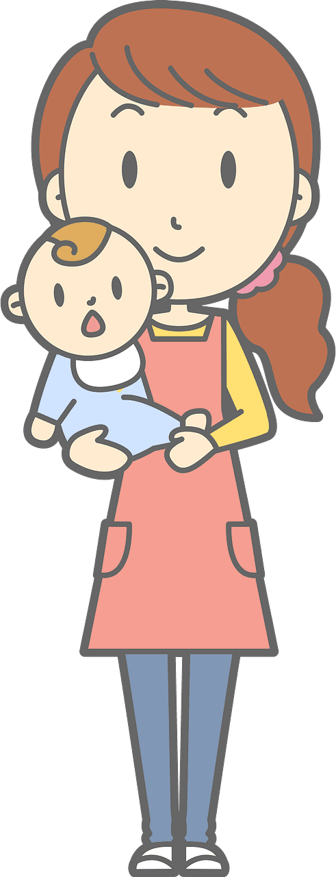 Mom and Baby clipart transparent 8