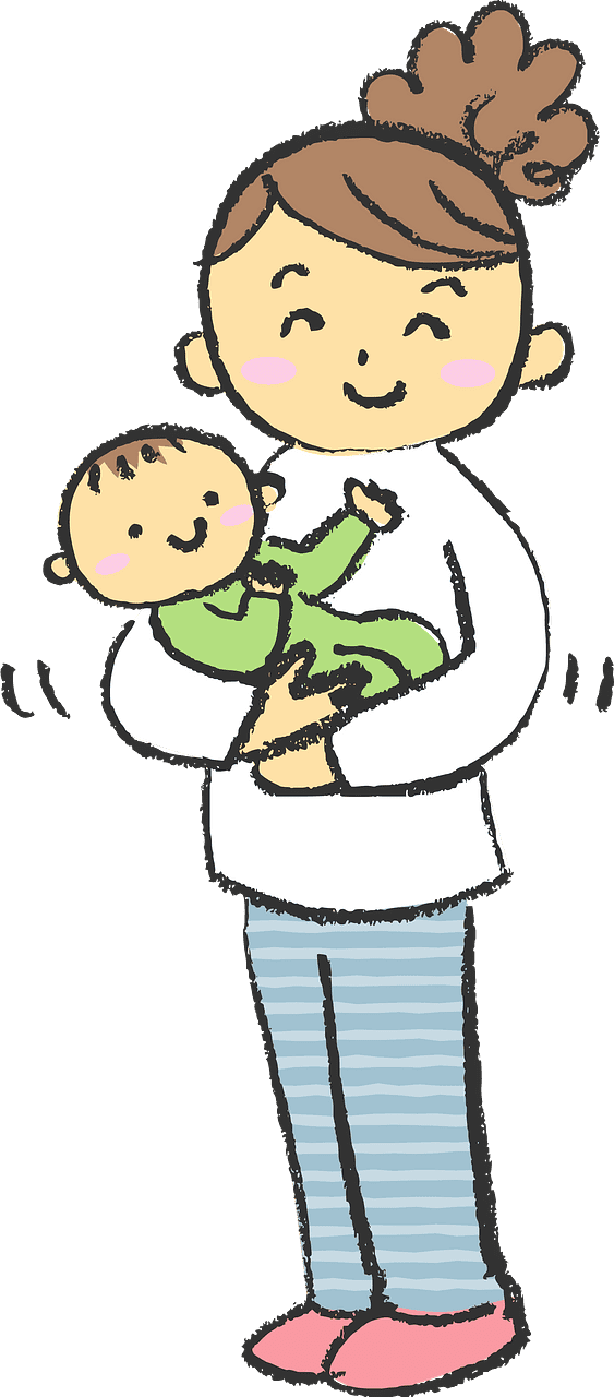 Mom and Baby clipart transparent 9