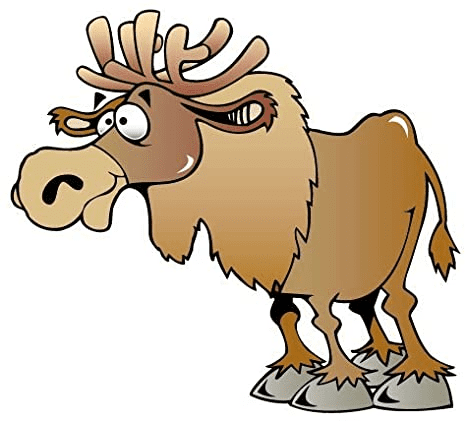 Moose clipart free 9
