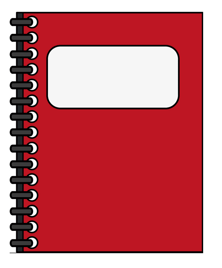 Notebook clipart 1