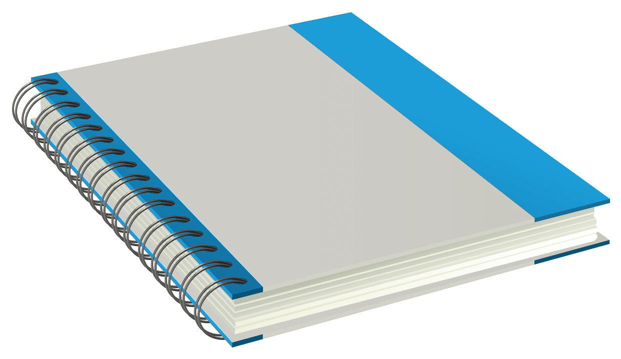 Notebook clipart 17