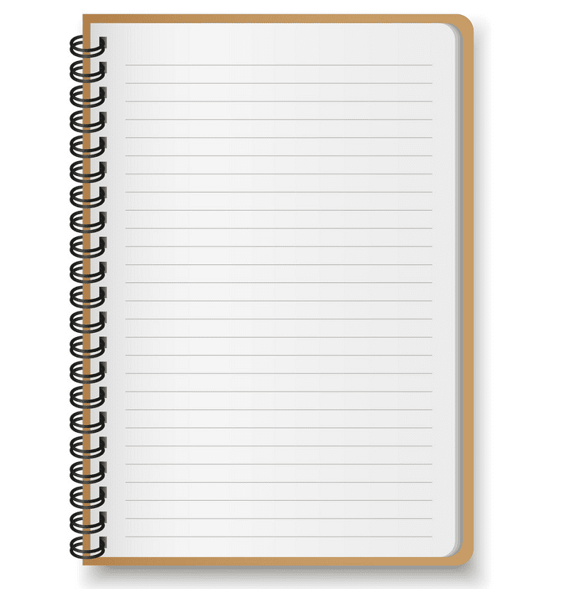 Notebook clipart 9