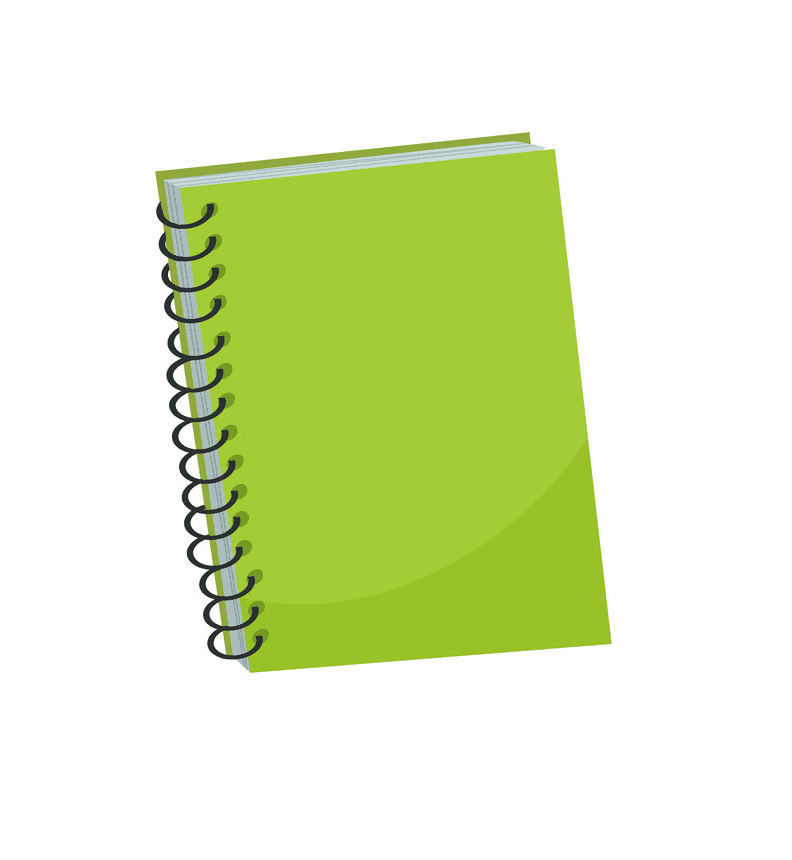 Notebook clipart free
