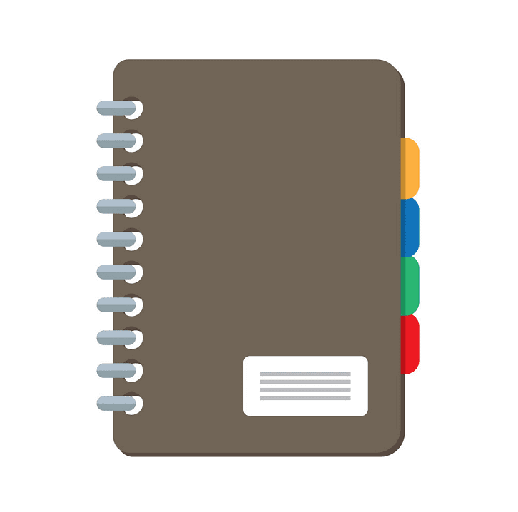 Notebook clipart png 10