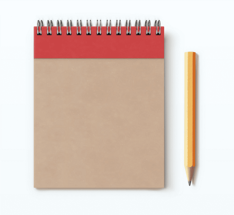 Notebook clipart png 4