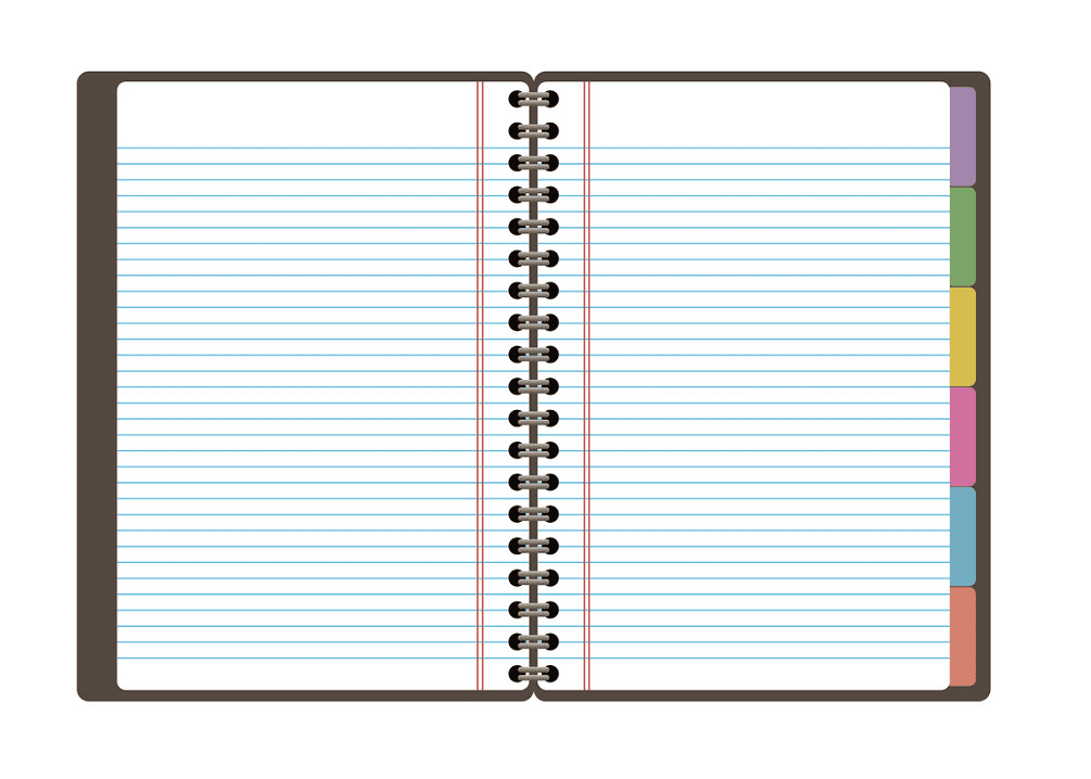 Notebook clipart png 8