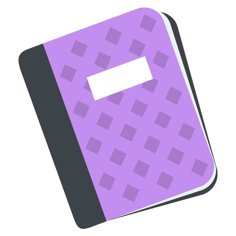 Notebook clipart transparent background 5
