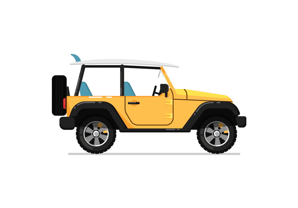 Off-road Jeep clipart png image