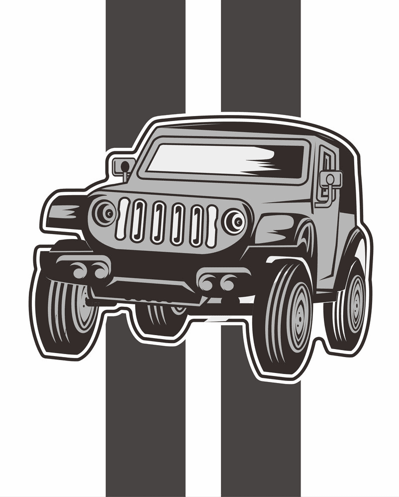 Off-road Jeep clipart png