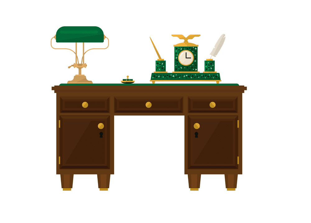 Office Desk clipart png free