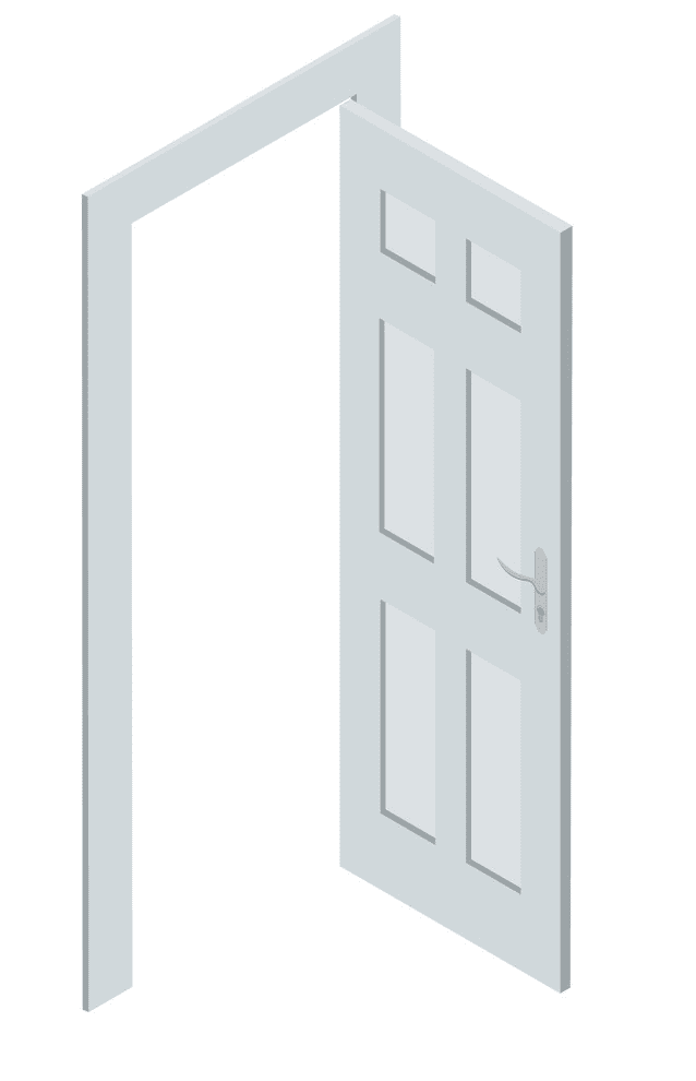 Open Door clipart 6
