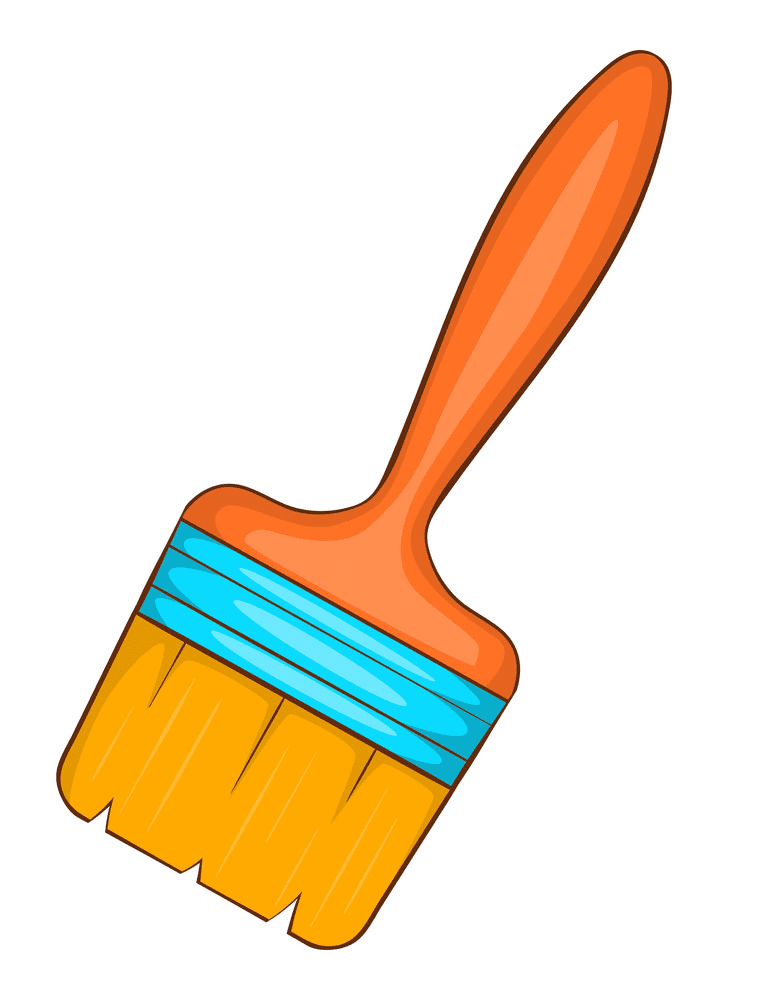 Paintbrush clipart 9
