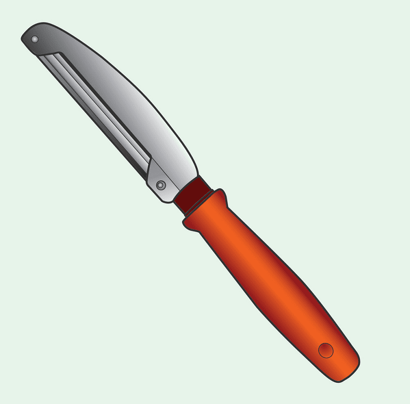 Peeler Knife clipart