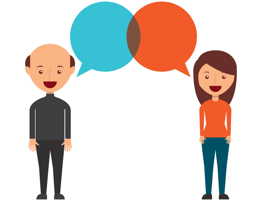 People Talking clipart png images