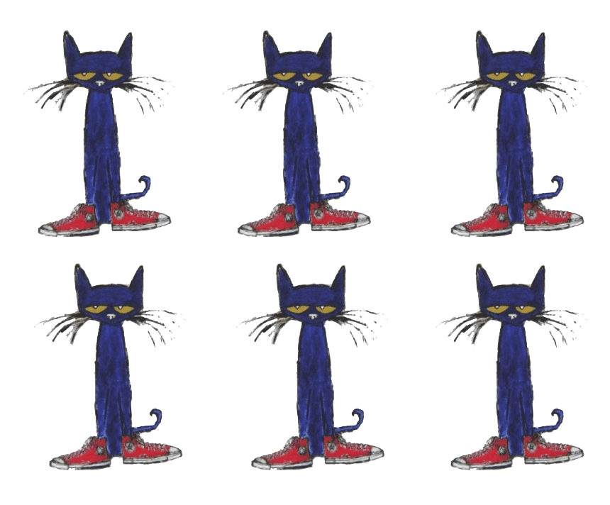 Pete The Cat clipart free 1