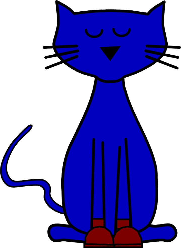 Pete The Cat clipart free 3