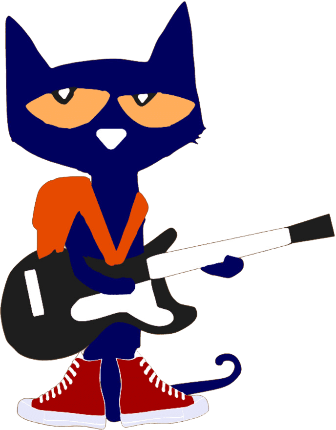 Pete The Cat clipart free 6
