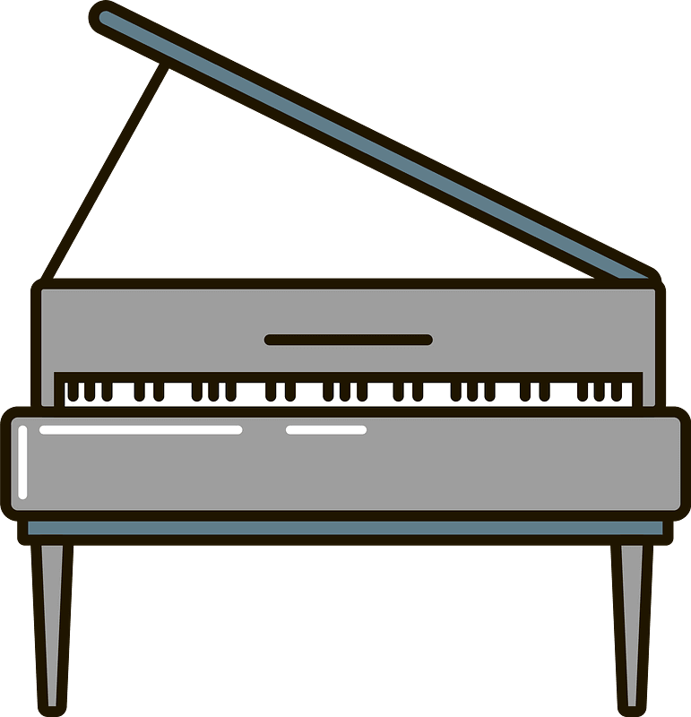 Piano clipart transparent png
