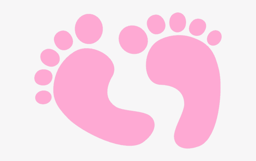 Pink Baby Feet clipart png free
