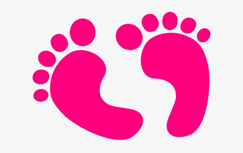 Pink Baby Feet clipart png image