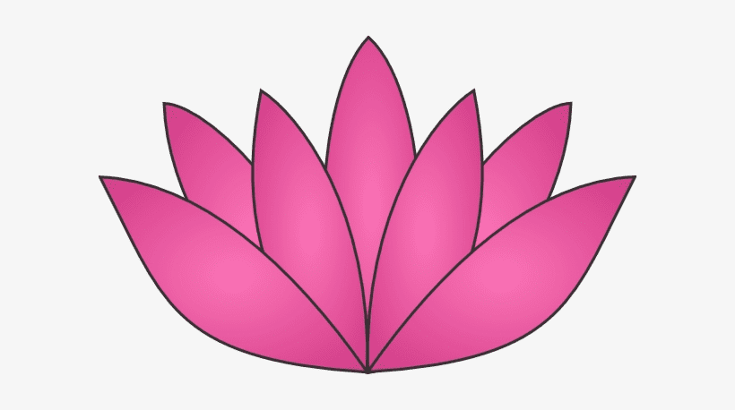 Pink Lotus clipart 2