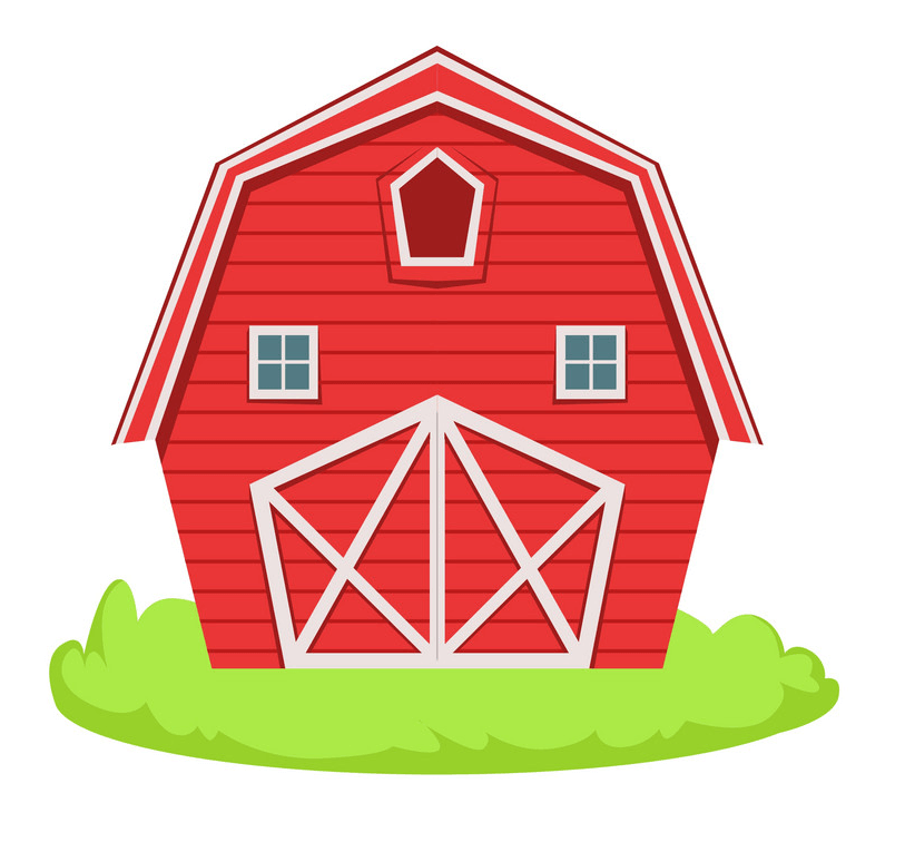 Red Barn clipart png image
