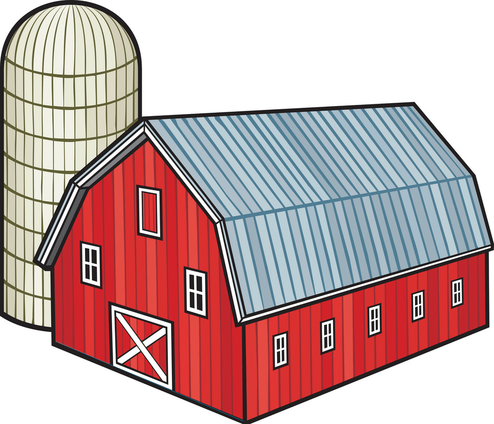 Red Barn clipart png images