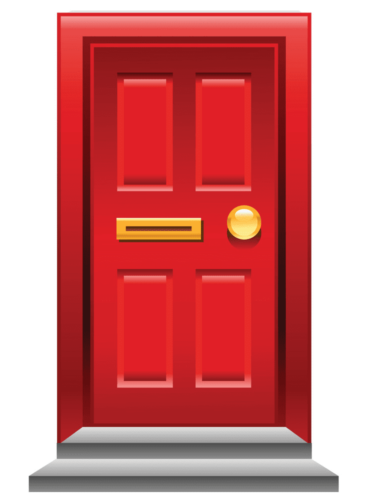 Red Door clipart