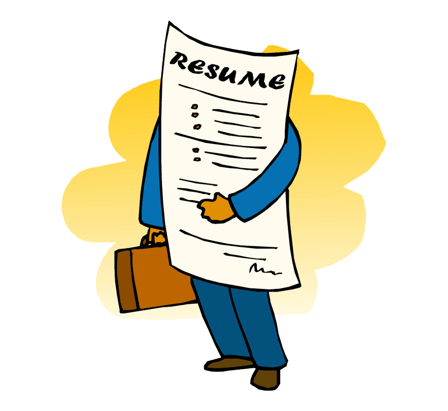 Resume clipart free 1
