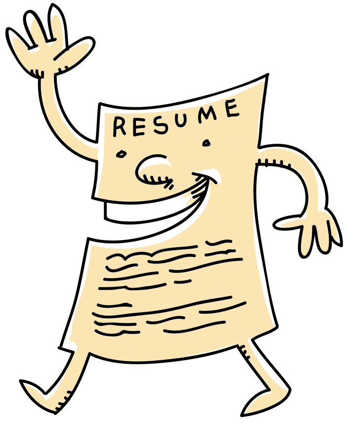 Resume clipart free 2