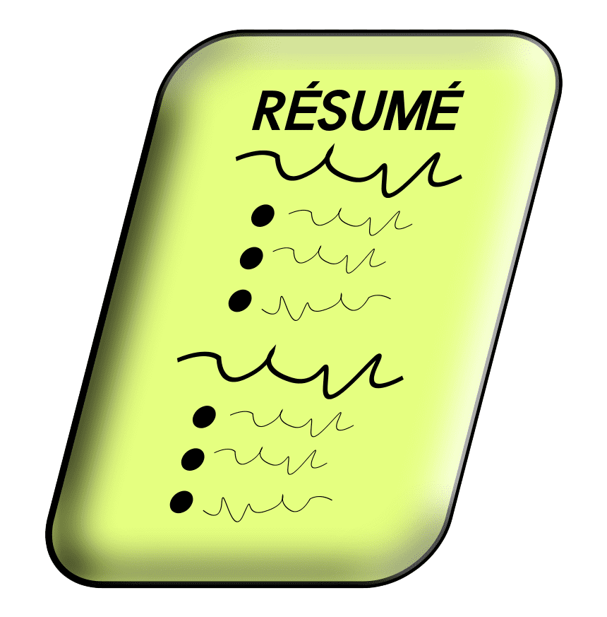 Resume clipart free 3