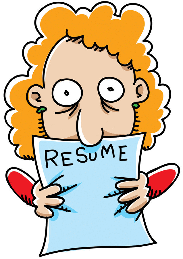 Resume clipart free 6