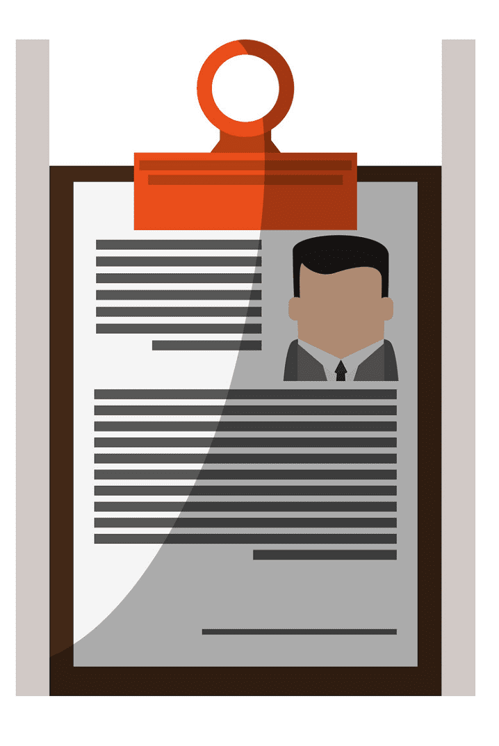 Resume clipart png 3