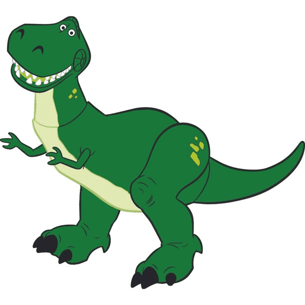 Rex Toy Story clipart png image