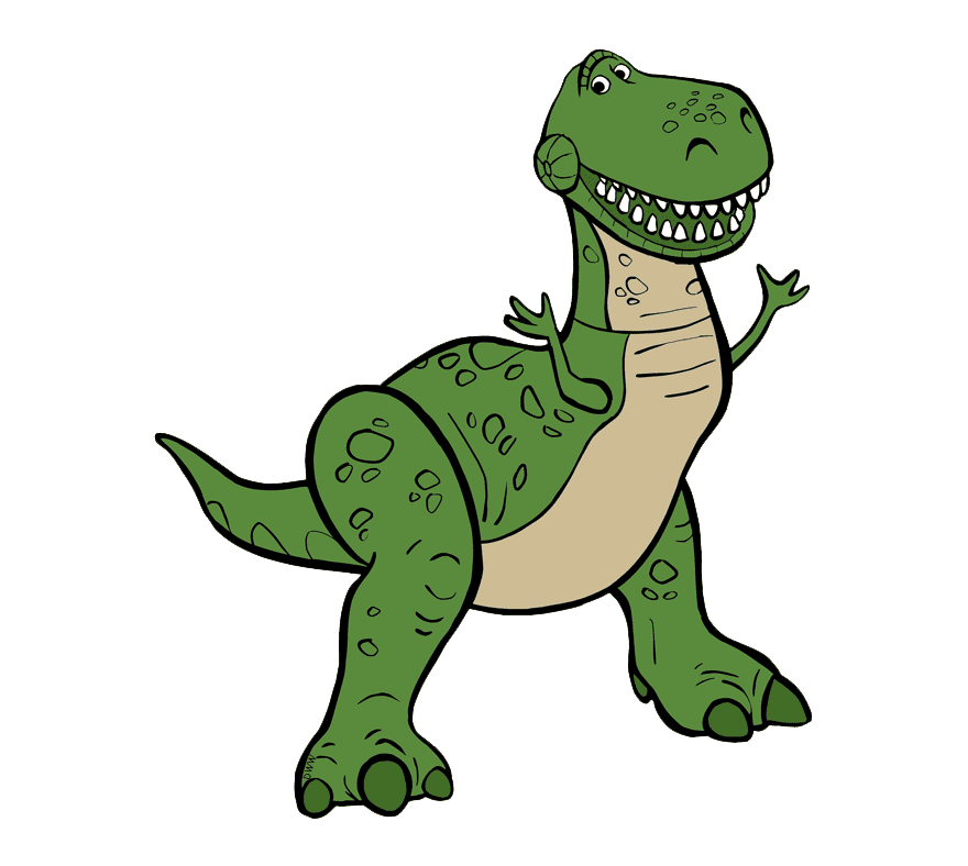 Rex Toy Story clipart