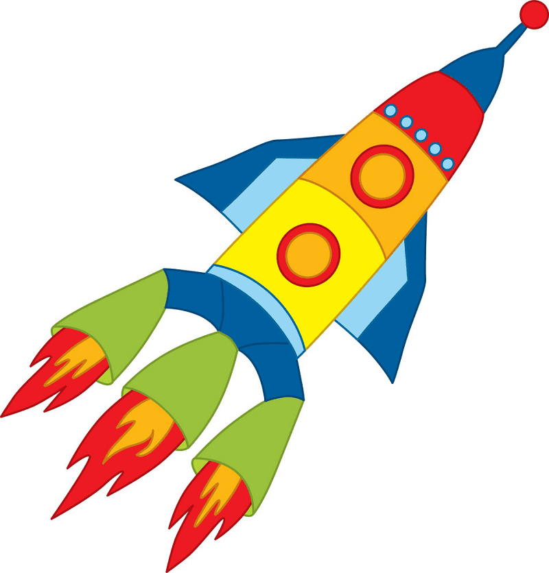Rocket Launch clipart png