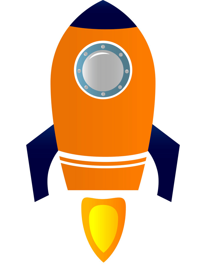 Rocket Ship clipart image
