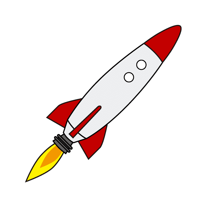 Rocket clipart png 5