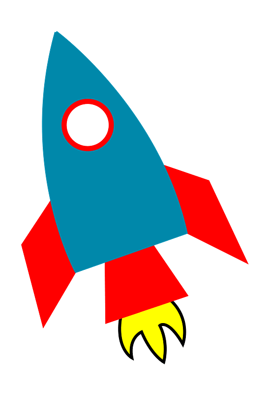 Rocket clipart transparent background 16
