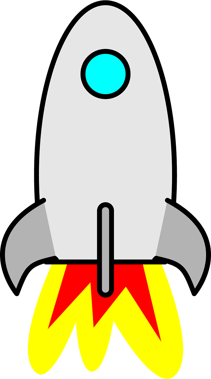 Rocket clipart transparent image