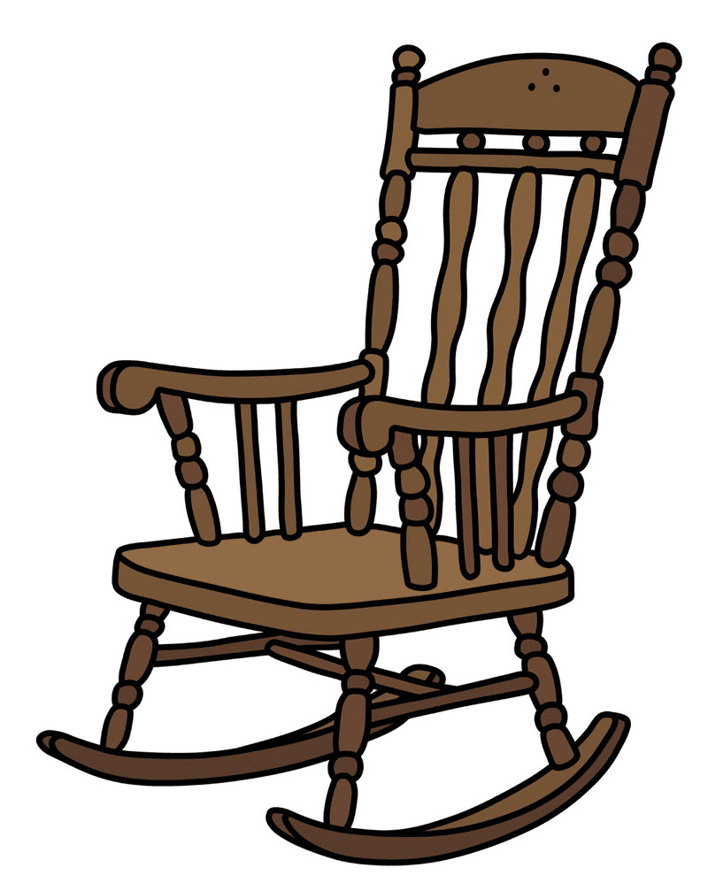 Rocking Chair clipart for free