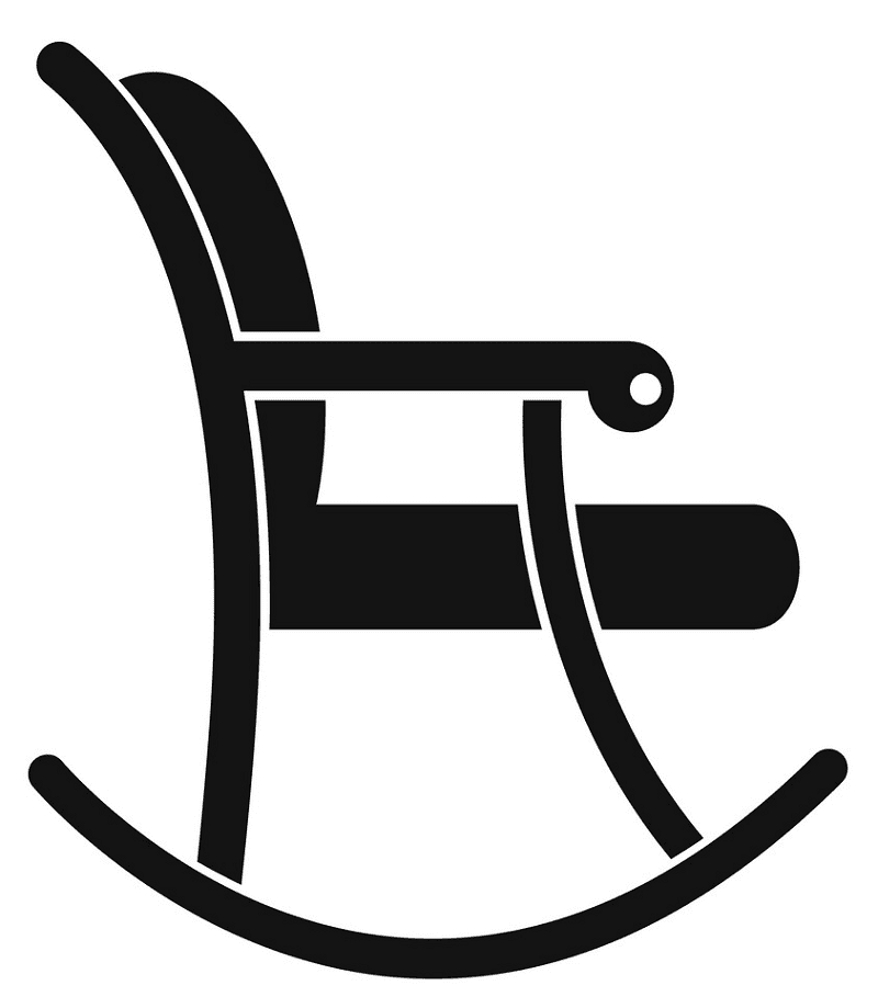 Rocking Chair clipart free images