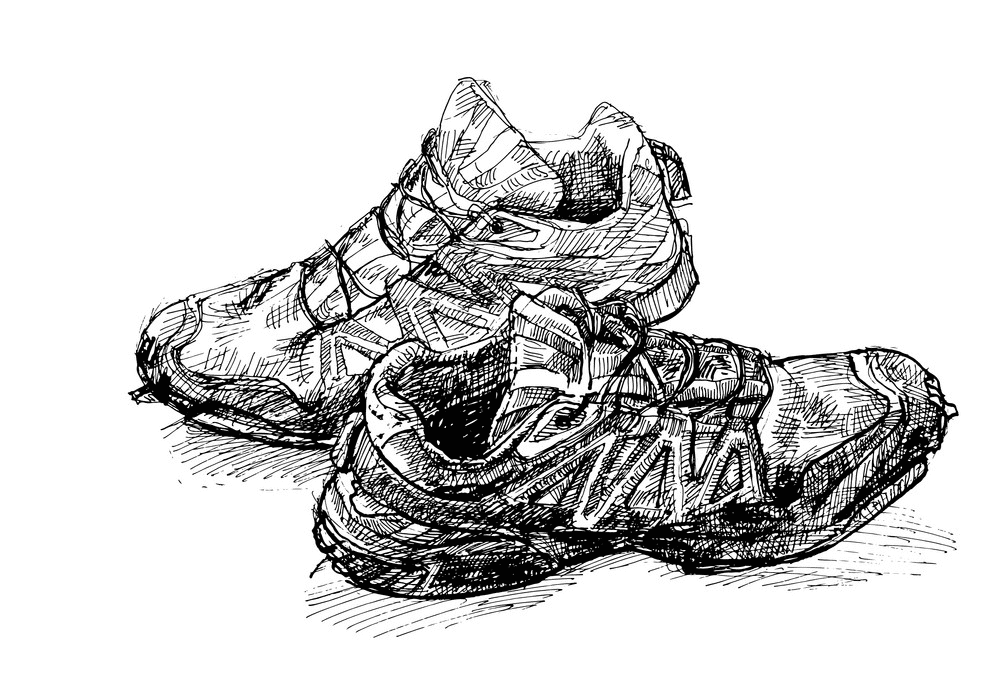 Running Shoes clipart png image