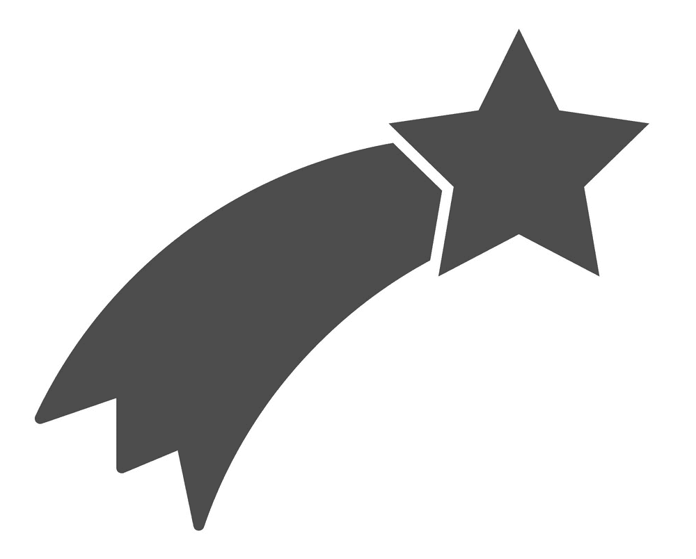 Shooting Star clipart free 2