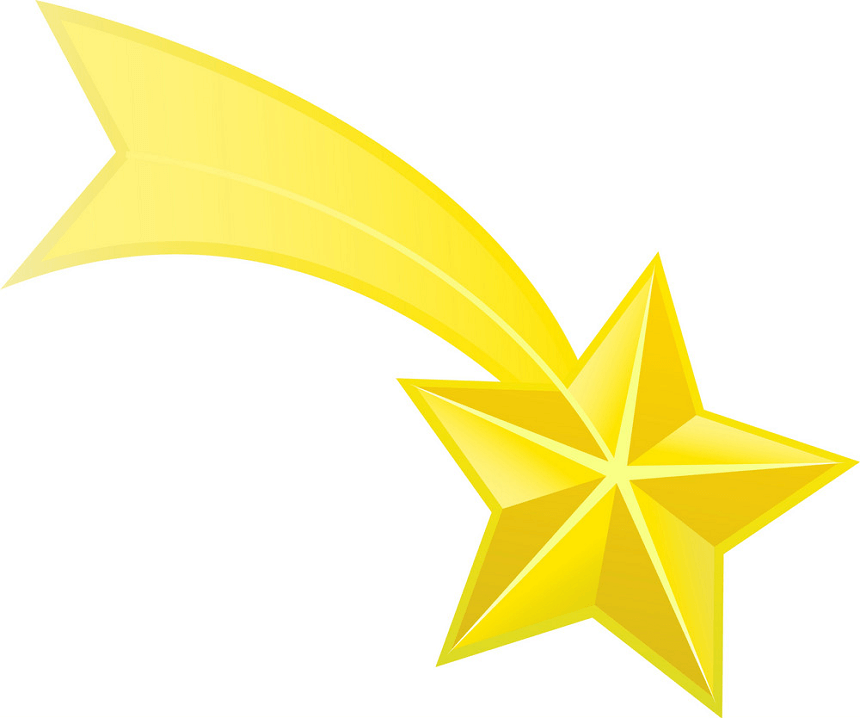 Shooting Star clipart free